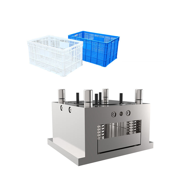 plastic Injection vegetable fruit crate mould plastic injection turnover logistics box mould
