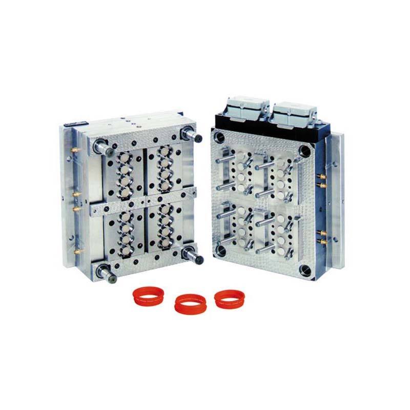 Customized high precision plastic injection butterfly flip top lid mould